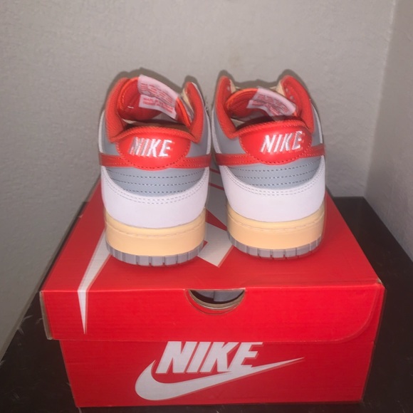 NIKE DUNK LOW ATHLETIC DEPARTMENT PICANTE RED SIZE 9.5M - Picture 2 of 7